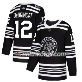 Chicago Blackhawks Trikot Alex DeBrincat 12 2019 Winter Classic Adidas Schwarz Authentic - Herren